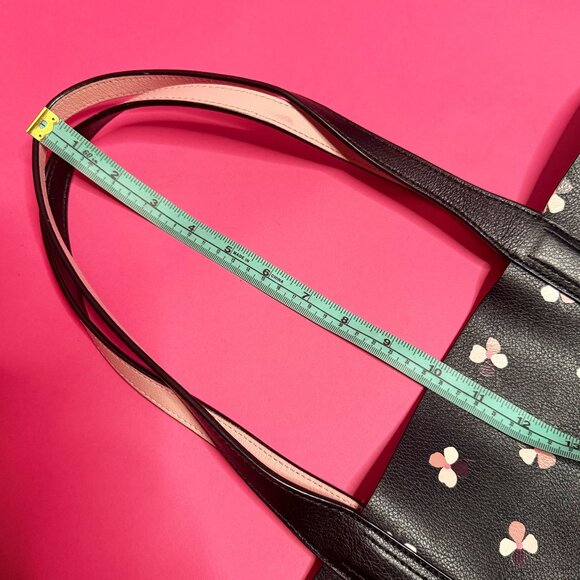 Reversible Kate Spade Floral Tote Bag – Pink & Floral, Spacious Travel Bag - Picture 9 of 13